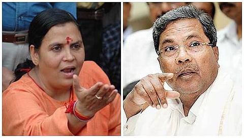 ಸಿದ್ದರಾಮಯ್ಯ ಮತ್ತು ಉಮಾಭಾರತಿ