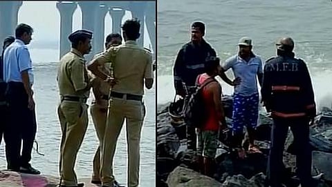 ಯುವತಿಯರು ಕಣ್ಮರೆಯಾದ ಸಮುದ್ರದಲ್ಲಿ ಅಗ್ನಿ ಶಾಮಕ ಸಿಬ್ಬಂದಿ ಮತ್ತು ಪೊಲೀಸರ ತಪಾಸಣೆ