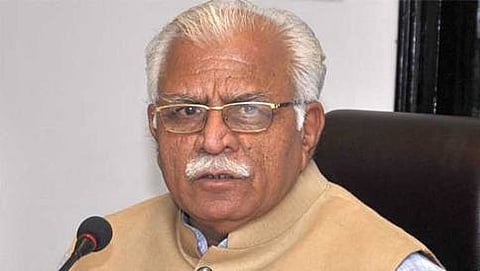 ಹರಿಯಾಣ ಮುಖ್ಯಮಂತ್ರಿ ಮನೋಹರ್ ಲಾಲ್ ಖಟ್ಟರ್
