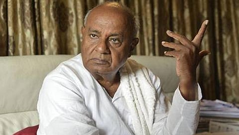 ಮಾಜಿ ಪ್ರಧಾನಮಂತ್ರಿ ಹೆಚ್.ಡಿ. ದೇವೇಗೌಡ (ಸಂಗ್ರಹ ಚಿತ್ರ)