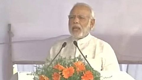 ಬೆಳಗಾವಿಯಲ್ಲಿ ಪ್ರಧಾನಿ ನರೇಂದ್ರ ಮೋದಿ