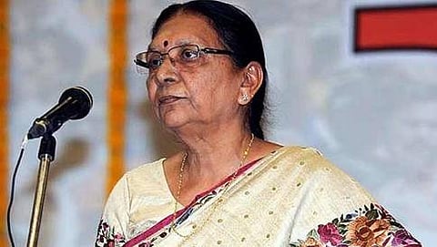 ಗುಜರಾತ್ ಮುಖ್ಯಮಂತ್ರಿ ಆನಂದಿಬೆನ್ ಪಟೇಲ್
