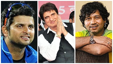 ಸುರೇಶ್ ರೈನಾ-ರಾಜ್ ಬಬ್ಬರ್- ಕೈಲಾಶ್ ಖೆಹರ್