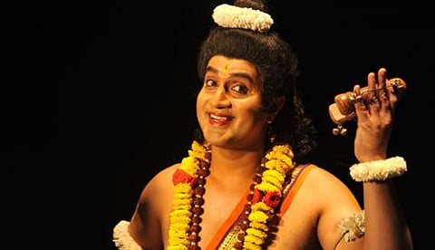 'ಶ್ರೀ ಸತ್ಯನಾರಾಯಣ' ಸಿನೆಮಾದಲ್ಲಿ ನಾರದನ ಪಾತ್ರದಲ್ಲಿ ಹರೀಶ್ ರಾಜ್