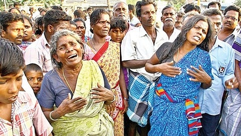 ಮಗನ ಸಾವಿನ ದುಃಖದಲ್ಲಿರುವ ತಾಯಿ ಪರಮೇಶ್ವರಿ