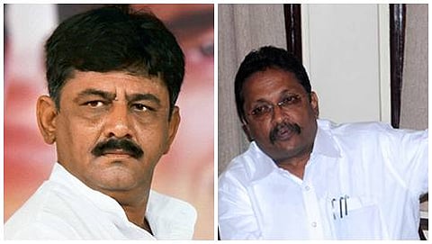 ಡಿ.ಕೆ.ಶಿವಕುಮಾರ್ ಮತ್ತು ಟಿ.ಜೆ ಅಬ್ರಹಾಂ