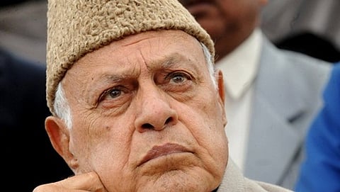 ಮಾಜಿ ಜಮ್ಮ ಮತ್ತು ಕಾಶ್ಮೀರ ಮುಖ್ಯಮಂತ್ರಿ ಫರೂಖ್ ಅಬ್ದುಲ್ಲಾ (ಸಂಗ್ರಹ ಚಿತ್ರ)