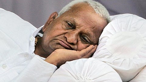 ಸಾಮಾಜಿಕ ಹೋರಾಟಗಾರ ಅಣ್ಣಾ ಹಜಾರೆ (ಸಂಗ್ರಹ ಚಿತ್ರ)