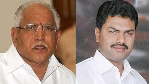 ಬಿಎಸ್ ಯಡಿಯೂರಪ್ಪ ಅವರ ಪುತ್ರ ಬಿ ವೈ ರಾಘವೇಂದ್ರ