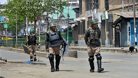 ತಹಬದಿಗೆ ಬಂದ ಹಂದ್ವಾರಾ ಹಿಂಸಾಚಾರ (ಪಿಟಿಐ ಚಿತ್ರ)