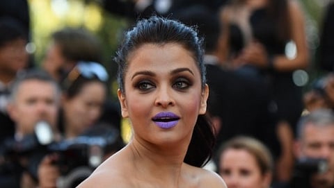 ಕಾನ್ ಚಿತ್ರೋತ್ಸವದಲ್ಲಿ ಬಾಲಿವುಡ್ ನಟಿ ಐಶ್ವರ್ಯ ರೈ