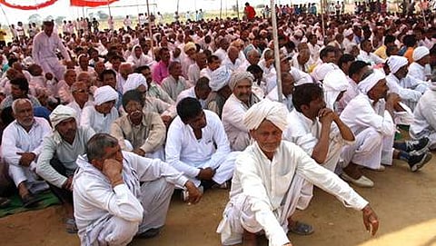 ಜಾಟ್ ಸಮುದಾಯದ ಪ್ರತಿಭಟನೆಯ ಸಂದರ್ಭದ ಚಿತ್ರ