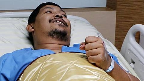 ಹೆಬ್ಬಾವಿನಿಂದ ಕಚ್ಚಿಸಿಕೊಂಡಿದ್ದ ವ್ಯಕ್ತಿ