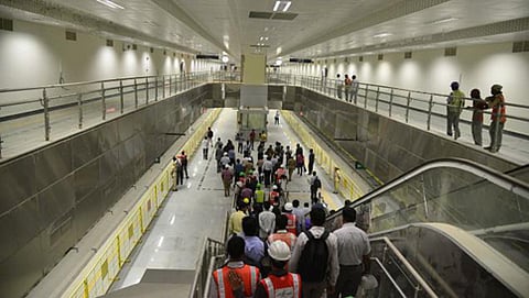 ನಮ್ಮ ಮೆಟ್ರೋ ರೈಲು (ಸಂಗ್ರಹ ಚಿತ್ರ)