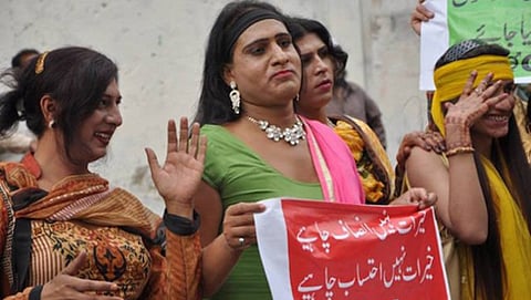 ಪಾಕಿಸ್ತಾನದಲ್ಲಿ ಮಂಗಳಮುಖಿಯರ ಪ್ರತಿಭಟನೆ (ಸಂಗ್ರಹ ಚಿತ್ರ)