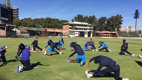 ಅಭ್ಯಾಸ ನಿರತ ಭಾರತ ತಂಡ (ಸಂಗ್ರಹ ಚಿತ್ರ)