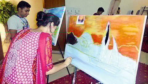 ಚಿತ್ರ ಬಿಡಿಸುವಿಕೆ (ಸಂಗ್ರಹ ಚಿತ್ರ)