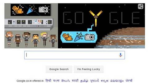 ಗುರು ಗ್ರಹದ ಕಕ್ಷೆಗೆ ಸೇರಿದ ಜೂನೋ; ಡೂಡಲ್ ಮೂಲಕ ಗೂಗಲ್ ಸಂಭ್ರಮ