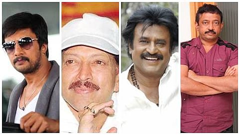 ಸುದೀಪ್, ವಿಷ್ಣು ವರ್ಧನ್, ರಜನೀ ಕಾಂತ್ ಮತ್ತು ರಾಮ್ ಗೋಪಾಲ್ ವರ್ಮಾ