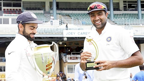 ವಿರಾಟ್ ಕೊಹ್ಲಿ ಹಾಗೂ ಅಶ್ವಿನ್ (ಸಂಗ್ರಹ ಚಿತ್ರ)