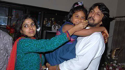 ಸುದೀಪ್ ಮತ್ತು ಪ್ರಿಯಾ ರಾಧಾಕೃಷ್ಣನ್