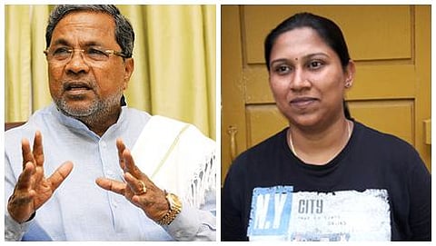 ಸಿದ್ದರಾಮಯ್ಯ ಮತ್ತು ಅನುಪಮಾ ಶೈಣೈ