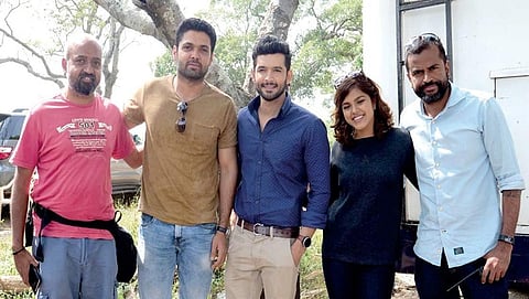 ಕಥೆಯೊಂದು ಶುರುವಾಗಿದೆ ಚಿತ್ರೀಕರಣದ ದೃಶ್ಯ