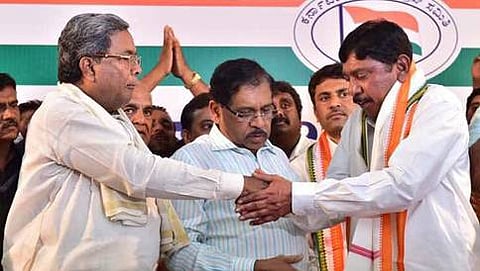 ಕಾಂಗ್ರೆಸ್ ಸೇರಿದ ಕೇಶವಮೂರ್ತಿ