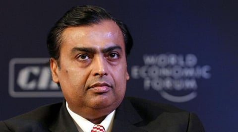 ರಿಲಾಯನ್ಸ್ ಉದ್ದಿಮೆಗಳ ಅಧ್ಯಕ್ಷ ಮುಖೇಶ್ ಅಂಬಾನಿ