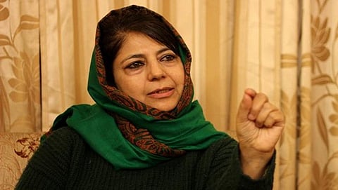 ಜಮ್ಮು ಮತ್ತು ಕಾಶ್ಮೀರದ ಮುಖ್ಯಮಂತ್ರಿ ಮೆಹಬೂಬಾ ಮುಫ್ತಿ