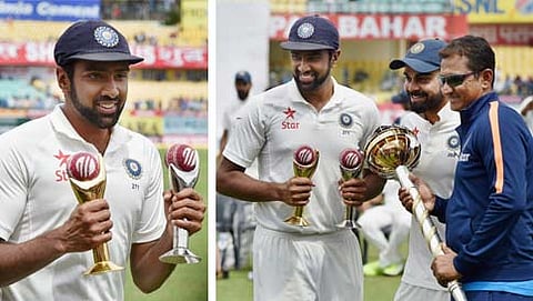 ಆರ್ ಅಶ್ವಿನ್ ಗೆ ಸರ್ ಗಾರ್ಫೀಲ್ಡ್ ಸೋಬರ್ಸ್ ಪ್ರಶಸ್ತಿ ಪ್ರದಾನ!