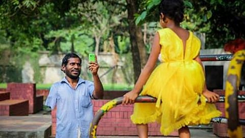 ತಂದೆ-ಮಗಳ ಅಪರೂಪದ ಕ್ಷಣ