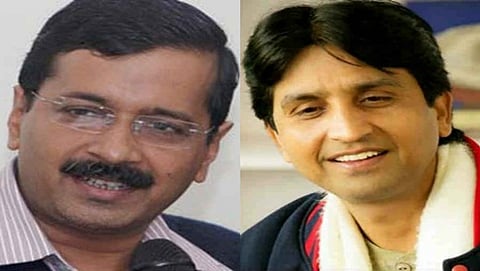 ಅರವಿಂದ್ ಕೇಜ್ರಿವಾಲ್-ಕುಮಾರ್ ವಿಶ್ವಾಸ್