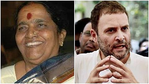 ಪಾರ್ವತಮ್ಮ ರಾಜಕುಮಾರ್-ರಾಹುಲ್ ಗಾಂಧಿ