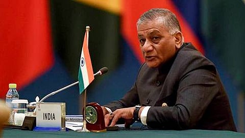 ವಿದೇಶಾಂಗ ವ್ಯವಹಾರಗಳ ಇಲಾಖೆಯ ರಾಜ್ಯ ಸಚಿವ ಜನರಲ್ ವಿ.ಕೆ. ಸಿಂಗ್