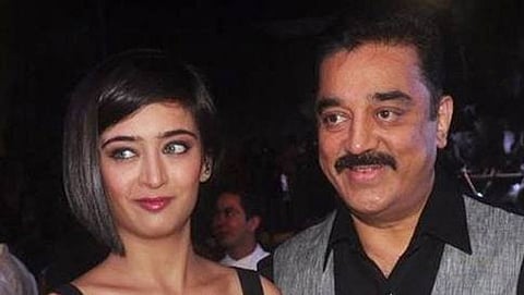 ಅಕ್ಷರಾ ಹಾಸನ್ ಹಾಗೂ ನಟ ಕಮಲ್ ಹಾಸನ್