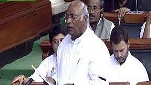 ಲೋಕಸಭೆಯಲ್ಲಿಂದು ಮಾತನಾಡಿದ ಮಲ್ಲಿಕಾರ್ಜುನ ಖರ್ಗೆ