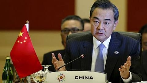 China's foreign minister Wang yi