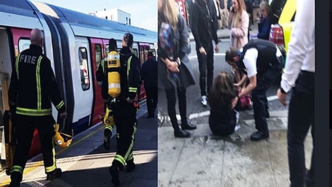 ಲಂಡನ್ ಅಂಡರ್ಗ್ರೌಂಡ್ ಮೆಟ್ರೊ ಸ್ಟೇಶನ್ ನಲ್ಲಿ ಸ್ಫೋಟ