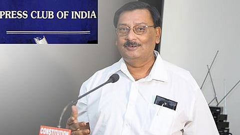 ಪ್ರೆಸ್ ಕ್ಲಬ್ ಆಫ್ ಇಂಡಿಯಾ ಅಧ್ಯಕ್ಷ ಗೌತಮ್ ಲಹಿರಿ