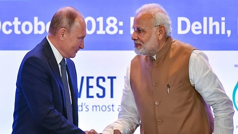 ದಿಮಿರ್ ಪುಟಿನ್-ನರೇಂದ್ರ ಮೋದಿ