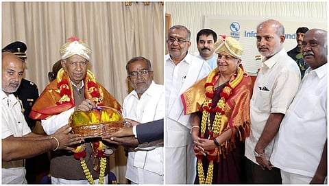 ರಾಜ್ಯಪಾಲ ವಜುಭಾಯಿ ರೂಢಾಬಾಯಿ ವಾಲಾ ಮತ್ತು ಡಾ ಸುಧಾಮೂರ್ತಿಗೆ ಆಹ್ವಾನ