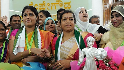 ಕಳೆದ ವಾರ ಬಿಬಿಎಂಪಿ ಉಪ ಮೇಯರ್ ಆಗಿ ಅಧಿಕಾರ ವಹಿಸಿಕೊಂಡಿದ್ದ ಸಂದರ್ಭದಲ್ಲಿ ರಮೀಳಾ ಉಮಾಶಂಕರ್