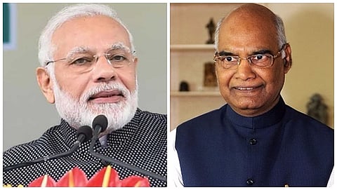 ನರೇಂದ್ರ ಮೋದಿ-ರಾಮನಾಥ್ ಕೋವಿಂದ್(ಸಂಗ್ರಹ ಚಿತ್ರ)