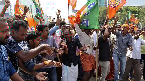 ಶಬರಿಮಲೆಯಲ್ಲಿ ಪ್ರತಿಭಟನೆ