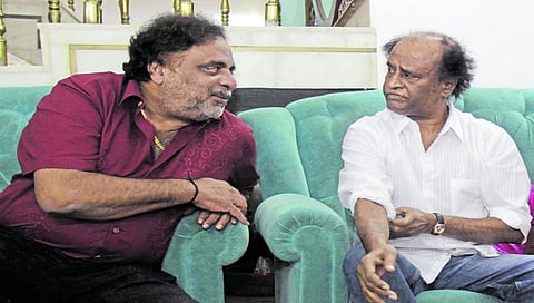 ಕನ್ನಡದ ಹಿರಿಯ ನಟ ಅಂಬರೀಶ್ ಜತೆ ಸೂಪರ್ ಸ್ತಾರ್ ರಜನಿಕಾಂತ್