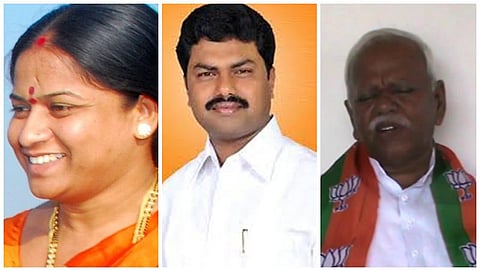 ಉಪಚುನಾವಣೆ ಕಣದಲ್ಲಿದ್ದ ಬಿಜೆಪಿ ಅಭ್ಯರ್ಥಿಗಳು