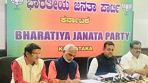 ಸಂಬೀತ್ ಪಾತ್ರ ಸುದ್ದಿಗೋಷ್ಠಿ