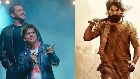 ಜೀರೋ ಮತ್ತು ಕೆಜಿಎಫ್ ಚಿತ್ರದ ಪೋಸ್ಟರ್