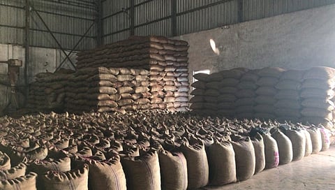 ದಾಖಲೆ ಇಲ್ಲದ ಸಂಗ್ರಹಿಸಿದ್ದ 12 ಕೋಟಿ ರೂ. ಮೌಲ್ಯದ ಅಡಿಕೆ ಜಪ್ತಿ